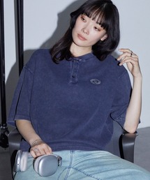 Anchor Smith（アンカー スミス）の「ヴィンテージ加工 ラインストーン へンリーネック ワッフル半袖Tシャツ（Tシャツ/カットソー）」
