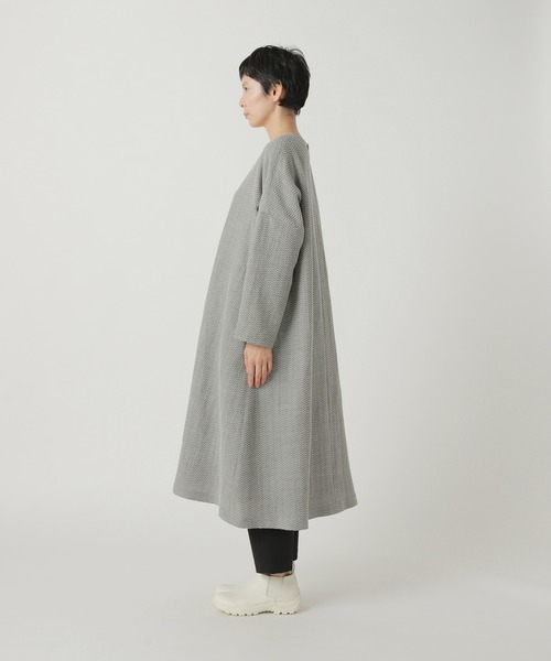 Plantation(プランテーション)の「ウォームへリン / ワンピース / P(ワンピース・レディース・ライトグレー・M size)」の4枚目の写真