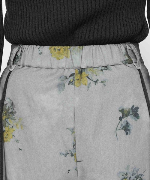 HARE（ハレ）の「フラワーシアーレイヤーパンツ(HARE)（その他パンツ・レディース・ホワイト/ブラック・FREE）」の16枚目の写真