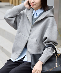 SLOBE IENA | 《追加3》ボリュームジップアップフーディー(パーカー)