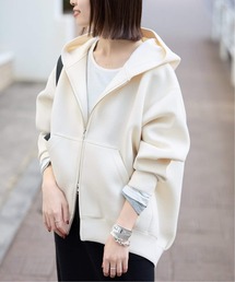 SLOBE IENA（スローブイエナ）の「《追加3》ボリュームジップアップフーディー（パーカー）」