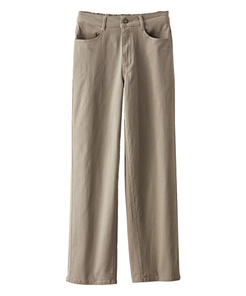 BELLUNA PLUS(ベルーナ)の「ワイドストレートパンツ(その他パンツ・レディース・ブラック/グレイッシュベージュ/オフホワイト/インディゴブルー・SMALL/MEDIUM/LARGE/X-LARGE)」の13枚目の写真