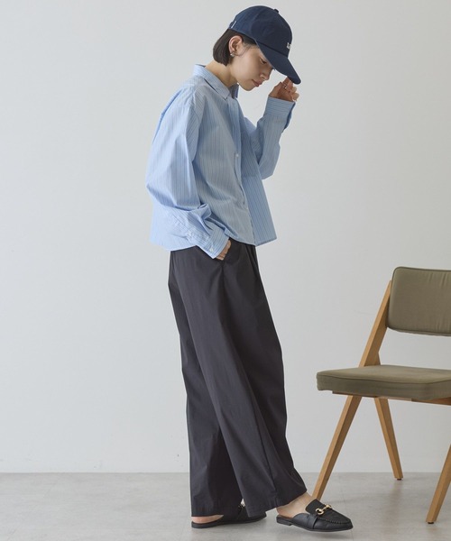 AMERICAN HOLIC(アメリカンホリック)の「ナイロンドロストタックパンツ(その他パンツ・レディース・カーキ/ブラック/オフホワイト・L/M)」の19枚目の写真