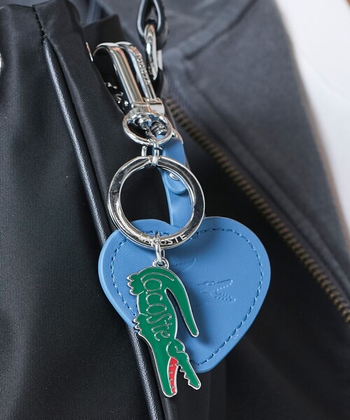 LACOSTE(ラコステ)の「ワニロゴチャームキーホルダー(キーホルダー・メンズ・ブラック/グリーン・FREE)」の19枚目の写真