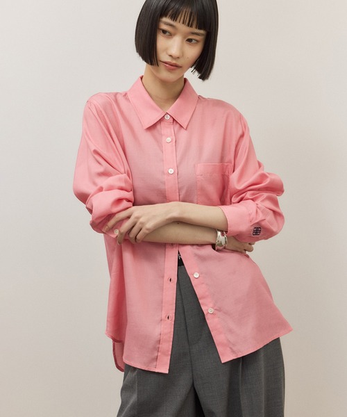 PROTAGONISTA for ADAM ET ROPE'】別注 キュプラシャツ（シャツ
