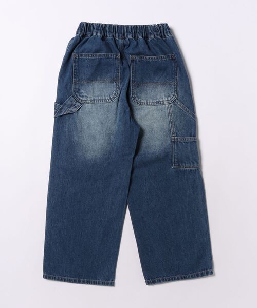 coca(coca)(コカ)の「キッズ デニムペインターパンツ(デニムパンツ・キッズ・ブラック/ダークブルー・120/130/140/150)」の21枚目の写真