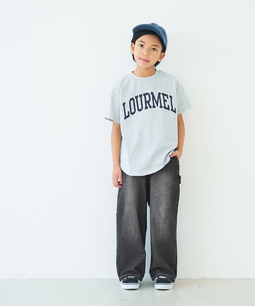 coca(coca)(コカ)の「キッズ デニムペインターパンツ(デニムパンツ・キッズ・ブラック/ダークブルー・120/130/140/150)」の11枚目の写真