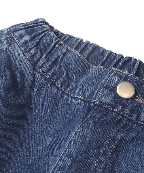 coca(coca)(コカ)の「キッズ デニムペインターパンツ(デニムパンツ・キッズ・ブラック/ダークブルー・120/130/140/150)」の15枚目の写真