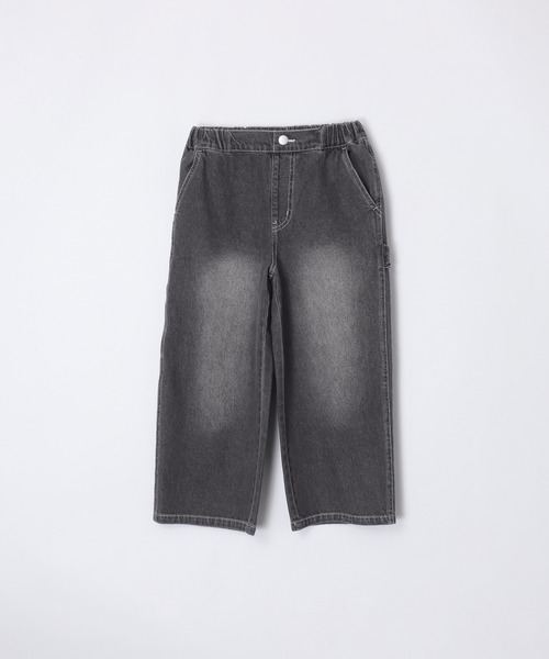coca(coca)(コカ)の「キッズ デニムペインターパンツ(デニムパンツ・キッズ・ブラック/ダークブルー・120/130/140/150)」の19枚目の写真
