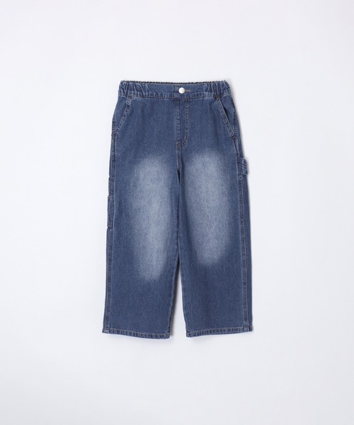 coca(coca)(コカ)の「キッズ デニムペインターパンツ(デニムパンツ・キッズ・ブラック/ダークブルー・120/130/140/150)」の20枚目の写真