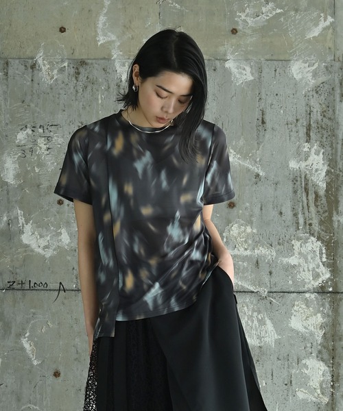 funda mine(ファンダマイン)の「2WAYパターントップス(Tシャツ/カットソー・レディース・ブラック/その他・FREE)」の11枚目の写真
