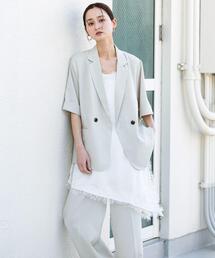 SENSE OF PLACE by URBAN RESEARCH | 『UR TECH DRYLUXE』リネンライクジャケット(その他アウター)