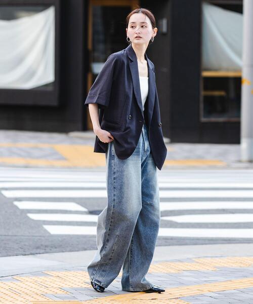 一部WEB限定カラー』『UR TECH DRYLUXE』リネンライクジャケット