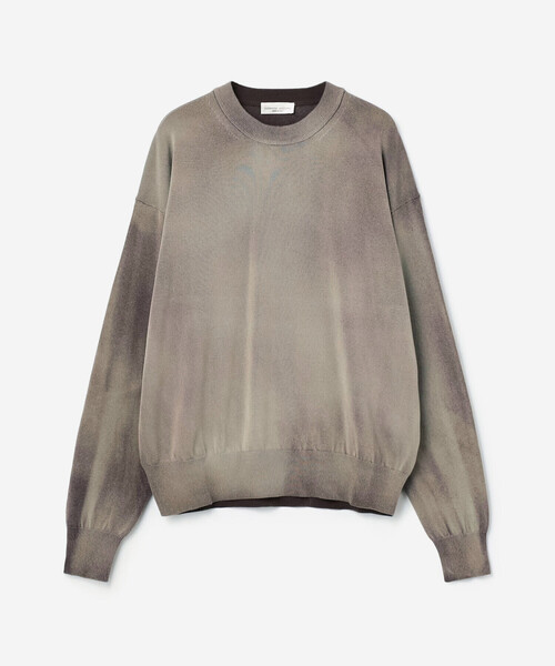 ROBERTO COLLINA(ロベルトコリーナ)の「roberto collina | コットン クルーネックニット WOMEN(ニット/セーター・レディース・ブラウン系その他/ブルー系その他/ホワイト系その他・F)」の2枚目の写真