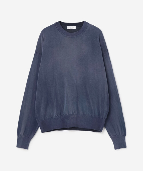 ROBERTO COLLINA(ロベルトコリーナ)の「roberto collina | コットン クルーネックニット WOMEN(ニット/セーター・レディース・ブラウン系その他/ブルー系その他/ホワイト系その他・F)」の3枚目の写真