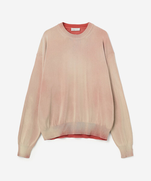 ROBERTO COLLINA(ロベルトコリーナ)の「roberto collina | コットン クルーネックニット WOMEN(ニット/セーター・レディース・ブラウン系その他/ブルー系その他/ホワイト系その他・F)」の4枚目の写真