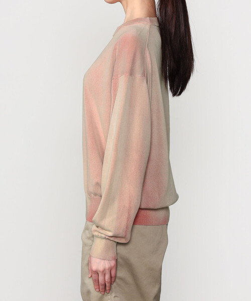 ROBERTO COLLINA(ロベルトコリーナ)の「roberto collina | コットン クルーネックニット WOMEN(ニット/セーター・レディース・ブラウン系その他/ブルー系その他/ホワイト系その他・F)」の10枚目の写真