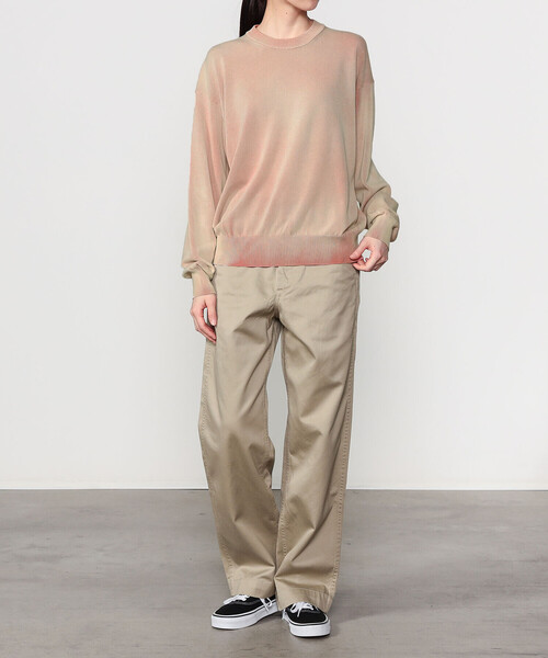 ROBERTO COLLINA(ロベルトコリーナ)の「roberto collina | コットン クルーネックニット WOMEN(ニット/セーター・レディース・ブラウン系その他/ブルー系その他/ホワイト系その他・F)」の13枚目の写真