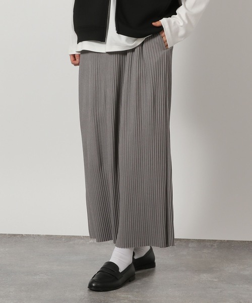 LAKOLE(ラコレ)の「テレコリブナロースカート / 663225(スカート・レディース・ラベンダー/グレー/クリアグリーン/ブラック・LARGE/MEDIUM)」の1枚目の写真