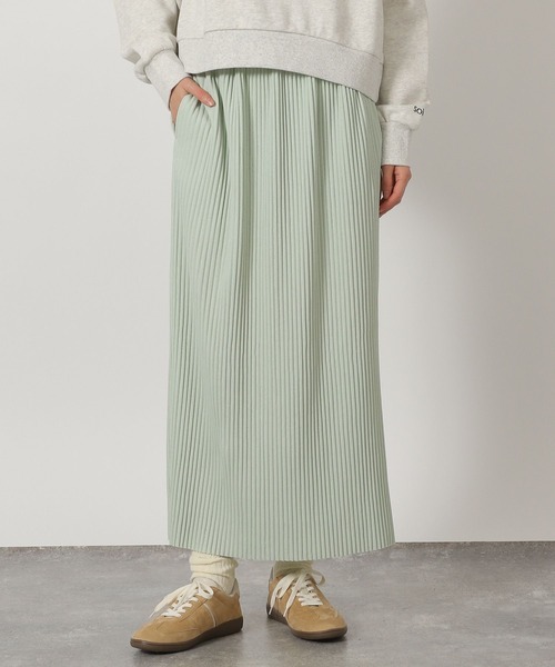 LAKOLE(ラコレ)の「テレコリブナロースカート / 663225(スカート・レディース・ラベンダー/グレー/クリアグリーン/ブラック・LARGE/MEDIUM)」の3枚目の写真