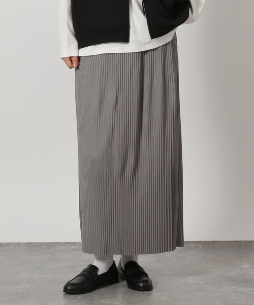 LAKOLE(ラコレ)の「テレコリブナロースカート / 663225(スカート・レディース・ラベンダー/グレー/クリアグリーン/ブラック・LARGE/MEDIUM)」の16枚目の写真