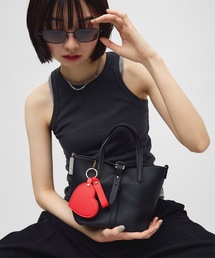 TONER（トナー）の「ハートチャームミラーキーホルダー（キーケース/キーアクセサリー）」