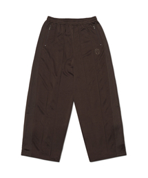 NM WIDE TRACK PANTS - BROWN