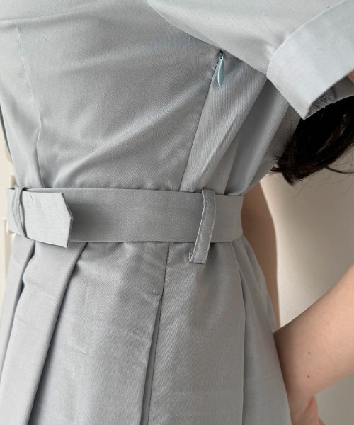 F i.n.t（フィント）の「レース風プリントヘムシャツワンピース（シャツワンピース・レディース・ライトブルー/ブルー・FREE）」の15枚目の写真