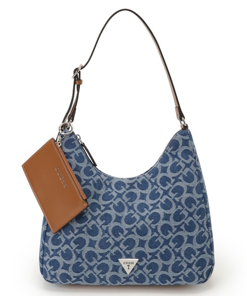 Guess(ゲス)の「WELLS Shoulder Satchel ショルダーバッグ(ショルダーバッグ・レディース・インディゴブルー・ONE SIZE)」の1枚目の写真