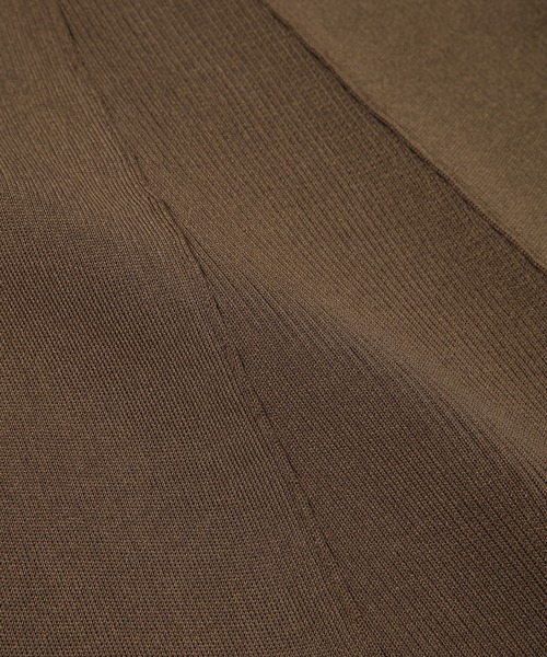 TAN(タン)の「SCULPTED FLOW KNIT TOP(その他トップス・レディース・ネイビー/ブラウン・FREE)」の3枚目の写真
