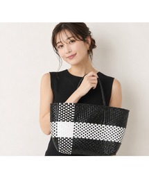 2トーンプラリュクスマルシェバッグ
