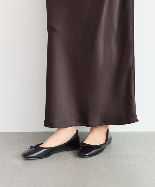 ROPE' PICNIC（ロペピクニック）の「【AIRina/エアリーナ】軽くてやわらかいバレエシューズ（バレエシューズ・レディース・ピンク/ブラック/シルバー・23.5cm/24.5cm/24.0cm/23.0cm）」の4枚目の写真