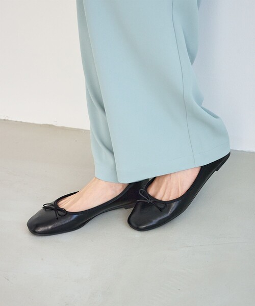 ROPE' PICNIC（ロペピクニック）の「【AIRina/エアリーナ】軽くてやわらかいバレエシューズ（バレエシューズ・レディース・ピンク/ブラック/シルバー・23.5cm/24.5cm/24.0cm/23.0cm）」の5枚目の写真