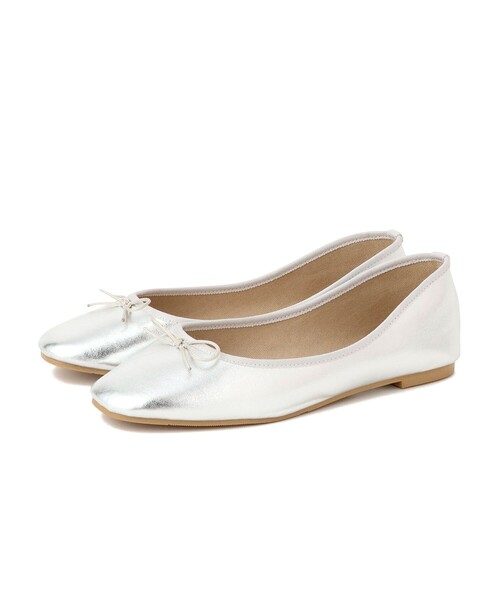 ROPE' PICNIC（ロペピクニック）の「【AIRina/エアリーナ】軽くてやわらかいバレエシューズ（バレエシューズ・レディース・ピンク/ブラック/シルバー・23.5cm/24.5cm/24.0cm/23.0cm）」の11枚目の写真