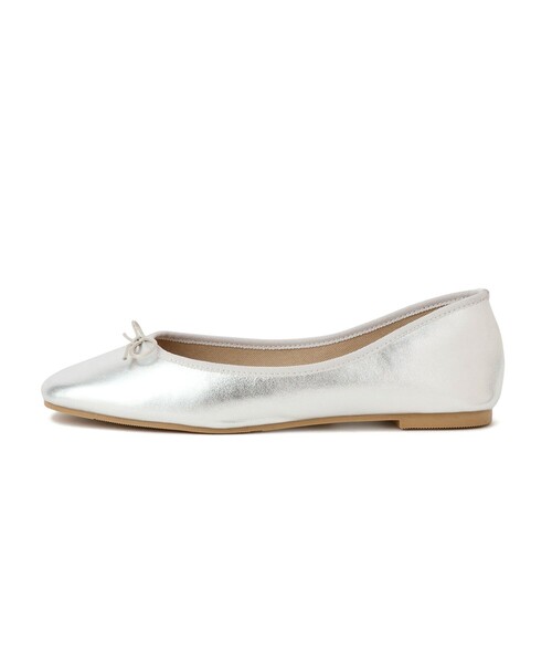 ROPE' PICNIC（ロペピクニック）の「【AIRina/エアリーナ】軽くてやわらかいバレエシューズ（バレエシューズ・レディース・ピンク/ブラック/シルバー・23.5cm/24.5cm/24.0cm/23.0cm）」の12枚目の写真