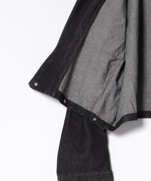 Knuth Marf(クヌースマーフ)の「Knuth Marf rounded pocketjacket(ブルゾン・レディース・ブラック/ライトグレー・FREE)」の22枚目の写真