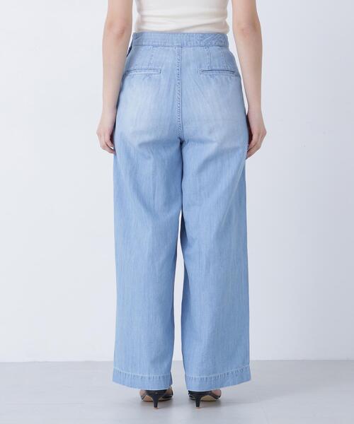 N.(N. Natural Beauty Basic)(エヌエヌナチュラルビューティーベーシック)の「【Healthy DENIM】デニムマリンパンツ(デニムパンツ・レディース・ネイビー/ブルー・MEDIUM/SMALL)」の19枚目の写真