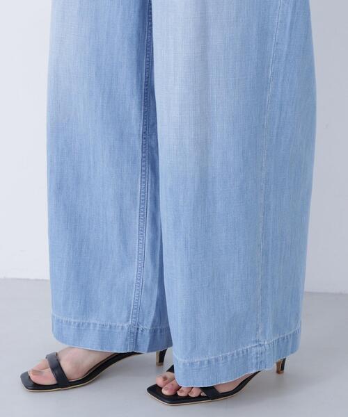 N.(N. Natural Beauty Basic)(エヌエヌナチュラルビューティーベーシック)の「【Healthy DENIM】デニムマリンパンツ(デニムパンツ・レディース・ネイビー/ブルー・MEDIUM/SMALL)」の11枚目の写真