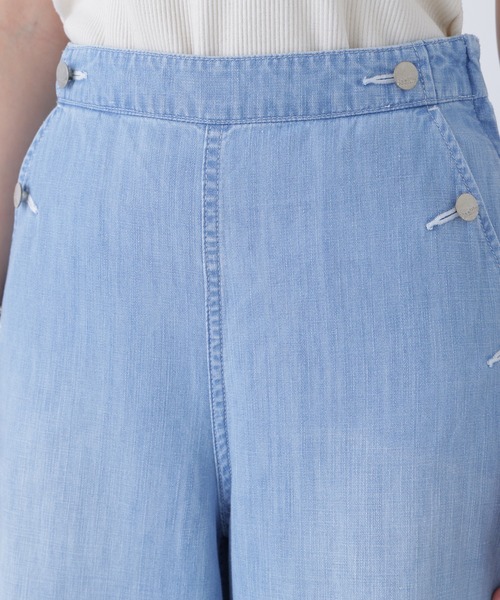 N.（N. Natural Beauty Basic）（エヌエヌナチュラルビューティーベーシック）の「【Healthy DENIM】デニムマリンパンツ（デニムパンツ・レディース・ネイビー/ブルー・MEDIUM/SMALL）」の17枚目の写真