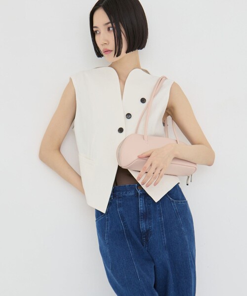 STUDIOUS（ステュディオス）の「FIGRE BOSTON S（ショルダーバッグ・レディース・ピンク/アイボリー/ブラック・FREE）」の15枚目の写真