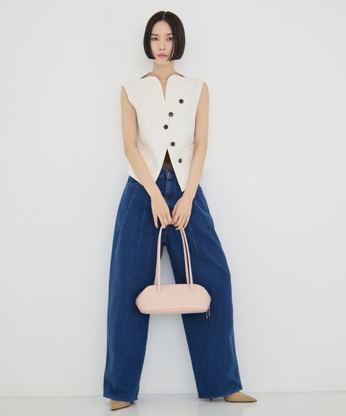 STUDIOUS（ステュディオス）の「FIGRE BOSTON S（ショルダーバッグ・レディース・ピンク/アイボリー/ブラック・FREE）」の16枚目の写真