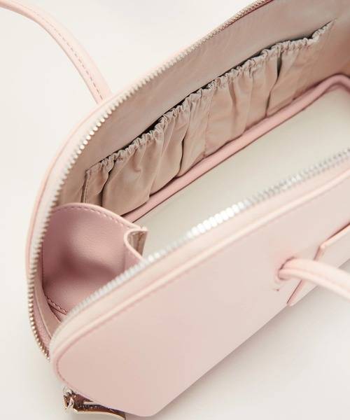 STUDIOUS（ステュディオス）の「FIGRE BOSTON S（ショルダーバッグ・レディース・ピンク/アイボリー/ブラック・FREE）」の14枚目の写真