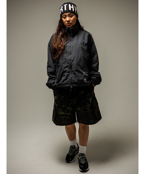 430（フォーサーティ）の「mp14916- CAMO ESLOT CARGO SHORTS カーゴショートパンツ(26-097)（その他パンツ・メンズ・グレー系カモフラージュ/ブラウン系カモフラージュ/カモフラージュ/グリーン系カモフラージュ・3/2/1）」の6枚目の写真