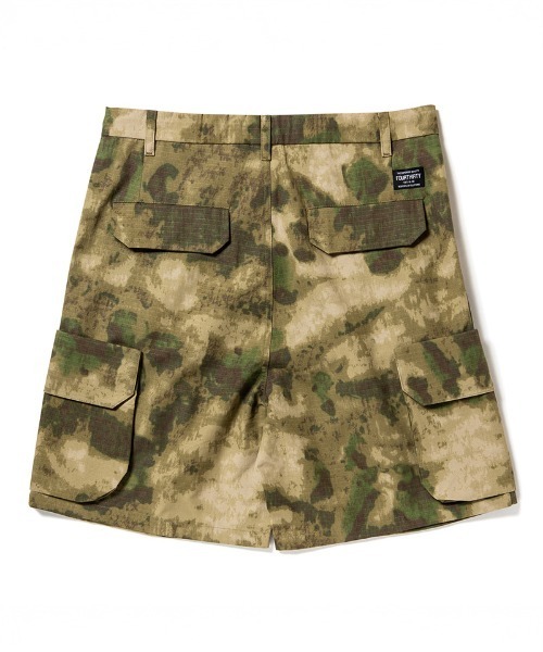 430（フォーサーティ）の「mp14916- CAMO ESLOT CARGO SHORTS カーゴショートパンツ(26-097)（その他パンツ・メンズ・グレー系カモフラージュ/ブラウン系カモフラージュ/カモフラージュ/グリーン系カモフラージュ・3/2/1）」の16枚目の写真