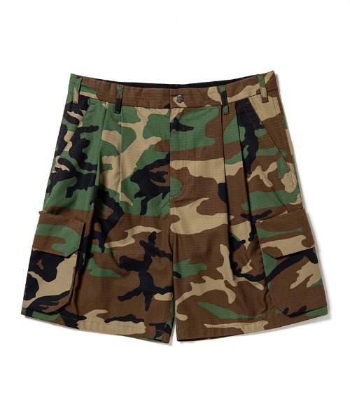 430（フォーサーティ）の「mp14916- CAMO ESLOT CARGO SHORTS カーゴショートパンツ(26-097)（その他パンツ・メンズ・グレー系カモフラージュ/ブラウン系カモフラージュ/カモフラージュ/グリーン系カモフラージュ・3/2/1）」の18枚目の写真