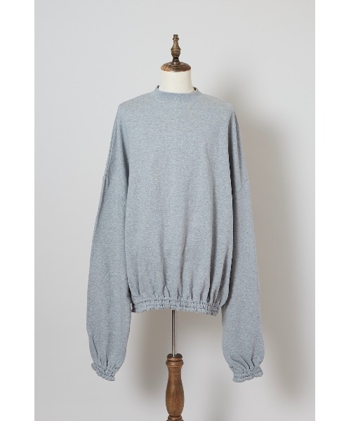 SHINYAKOZUKA(シンヤコヅカ)の「UPCYCLED HOME GIANT CREW(スウェット・メンズ・ヘザーグレー・X-SMALL/MEDIUM/SMALL)」の3枚目の写真