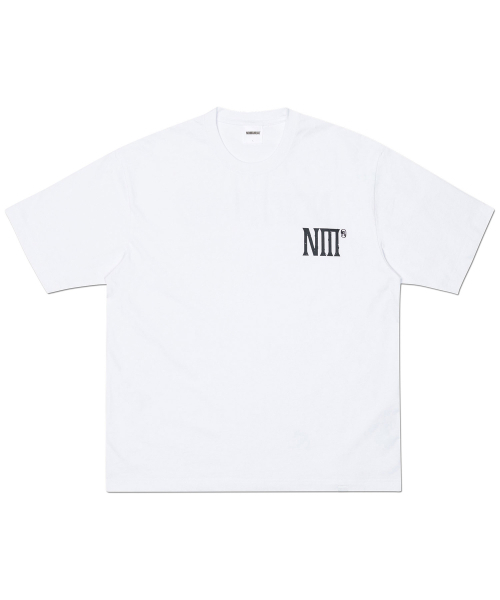 NOMANUAL(NOMANUAL)の「TWO FACE LOGO T-SHIRT - WHITE(Tシャツ/カットソー・レディース・その他・LARGE/MEDIUM/SMALL/X-LARGE)」の6枚目の写真