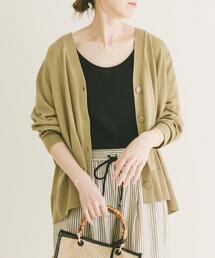 ITEMS URBANRESEARCH | Vネックオーバーカーディガン(楽着シリーズ)(ニット/セーター)