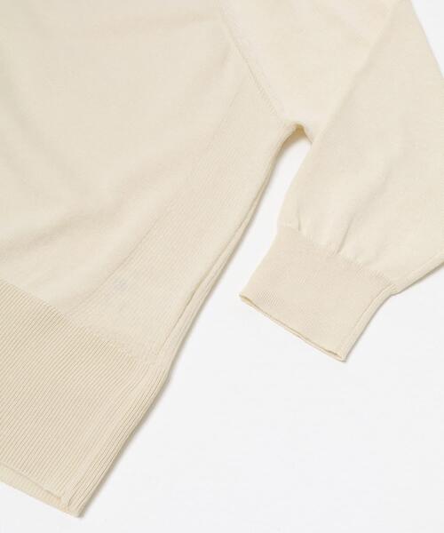 ITEMS URBANRESEARCH(アイテムズ アーバンリサーチ)の「『UVカット/洗濯可』Vネックオーバーカーディガン(楽着シリーズ)(ニット/セーター・レディース・オフホワイト/ブラック/ベージュ/レッド・FREE)」の19枚目の写真