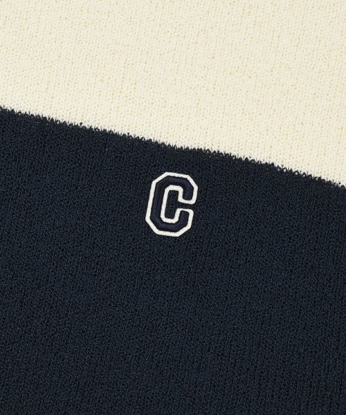COVERNAT(カバーナット)の「ラグビーハーフニットネイビー(ニット/セーター・レディース・その他・X-SMALL/SMALL/MEDIUM/LARGE/X-LARGE/XX-LARGE)」の7枚目の写真